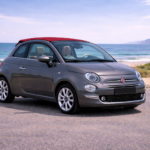 Fiat 500 Cabrio (Grey-Red Roof)