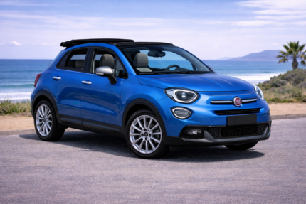 Fiat 500X (Blue-Black Roof)
