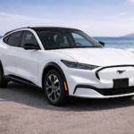 Ford Mustang Mach-E (White-Black Roof)